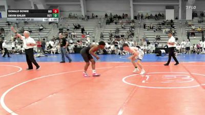 138 lbs Round Of 32 - Donald Bowie, Indiana Outlaws Black - HSB vs Devin Ehler, Patton Trained Blue - HSB