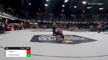 120 lbs Cons. Round 2 - Jackson Palzet, Deerfield vs Lucas Frydrychowski, Plainfield North