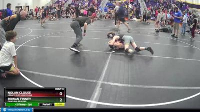 100 lbs Round 1 - Rowan Finney, Carolina Reapers vs Nolan Clouse, Legacy Elite Wrestling