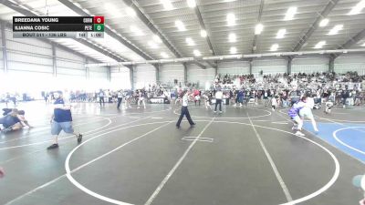 136 lbs Rr Rnd 1 - BreeDana Young, Cornerstone MC vs Ilianna Cosic, Peterson Grapplers
