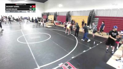 165 lbs Quarterfinal - Zackary Daniel, El Modena vs Jacob Kolahi, Portola