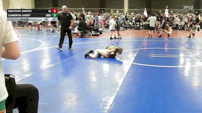 50 lbs Rr Rnd 5 - Grayson Janezic, Triumph Trained K3 vs Cameron Avery, Rabbit Wrestling Club - K3