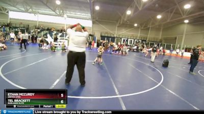 44 lbs Cons. Round 1 - Ethan McCurdy, Uintah Utes vs Tel Brackett, Badlands Elite