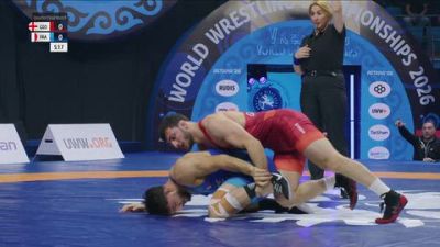 86 kg 1/4 Final - Vladimeri Gamkrelidze, Georgia vs Rakhim Magamadov, France