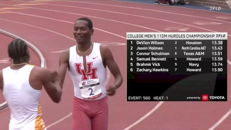 Men's 110m Hurdles Championship, Event 560, Finals 1