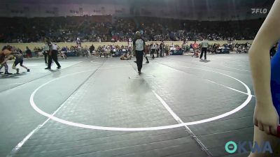 90 lbs Round Of 16 - Marshall Harlan, Redskins Wrestling Club vs Autumn Belvin, Smith Wrestling Academy