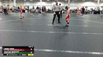 68 lbs Cons. Semi - James Askin, Neshaminy Youth Wrestling Club vs Kristian Wescott, Fingerlakes Elite