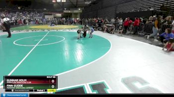 45-49 lbs 1st Place Match - Gunnar Holm, Steelclaw Wrestling Club vs Finn Gudde, Punisher Wrestling Company