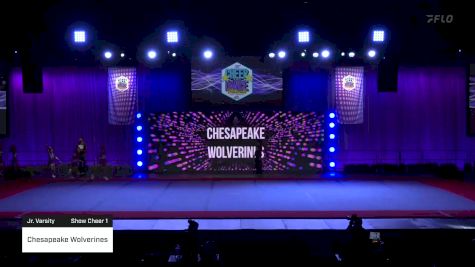 Chesapeake Wolverines [2022 Jr. Varsity Show Cheer 1] 2022 Pop Warner National Cheer & Dance Championship