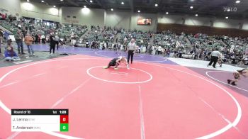 130 lbs Round Of 16 - Jocelyn Lerma, Other Team vs Tinley Anderson, Small Town Grims