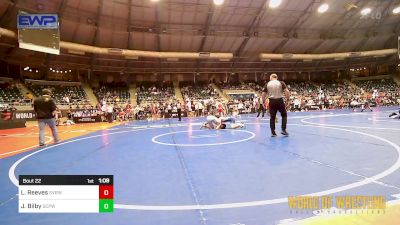 115 lbs Round Of 64 - Lucas Reeves, Steel Valley Renegades vs James Bilby, South Central Punisher Wrestling Club