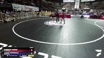 57 lbs Quarterfinal - Darrion Harris, California vs Jason McDonald, California