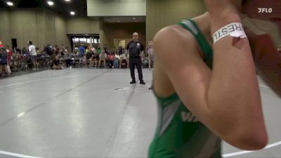 95 lbs Round 2 (8 Team) - Greyson Locke, North DeSoto Blue WA vs Kamden Moore, Williamson County WC