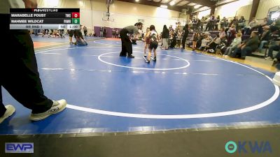 66 lbs Rr Rnd 1 - Marabelle Foust, Tuttle Wrestling Club vs Nahmee Wildcat, Pawhuska Elks Takedown