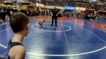 49 lbs Champ. Round 1 - Leyton Hettick, Butte Wrestling Club vs Barrett Bucholz, Ryse Wrestling Academy