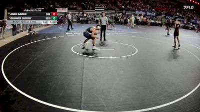 D 1 150 lbs Champ. Round 1 - Amir Gaber, Chalmette vs Gunner Guidry, Holy Cross