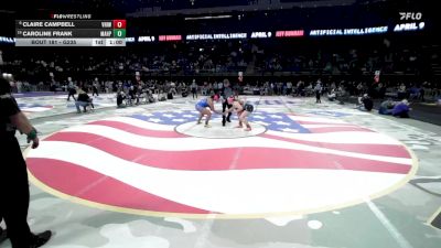 Cons. Round 1 - Caroline Frank, Mahpiya Luta vs Claire Campbell, Viborg-Hurley/Irene-Wakonda