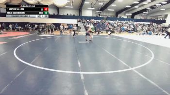 165 lbs Champ. Round 1 - Matox Allen, Liberty vs Max Morrison, Brockport