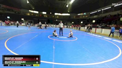 63 lbs 3rd Place Match - Brantley Rodriguez, Show Low Jr High School vs Brantley Wagner, Prescott Valley Bighorns