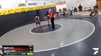 106 lbs Champ. Round 1 - Riddik Clar, CWC vs Roman Jaimes, Desert Fox