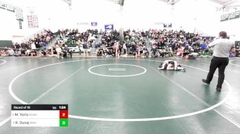 113 lbs Round Of 16 - Miles Yorio, RHAM vs Ryan Dunaj, Notre Dame-West Haven