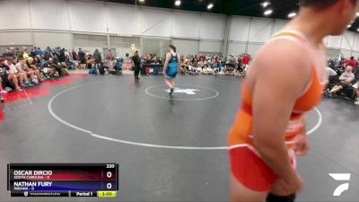 285 lbs Round 3 (6 Team) - Sanalio Vehikite, South Carolina vs Benjamin Land, Indiana