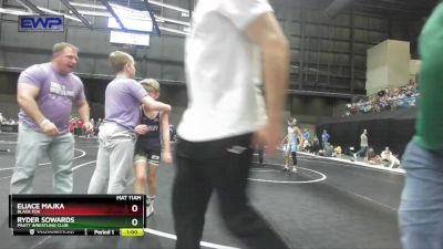 67 lbs Cons. Round 2 - Ryder Sowards, Pratt Wrestling Club vs Eliace Majka, Black Fox