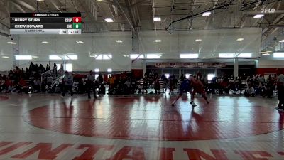 285 lbs Semifinal - Crew Howard, Nebraska-Kearney vs Henry Sturn, CSU-Pueblo