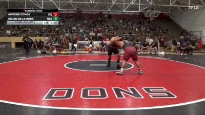 285 lbs Cons. Round 1 - Marcus Ochoa, Victor Valley College vs Isaiah De La Rosa, Palomar College