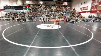 138 lbs Quarterfinal - Kimball Parry, Star Valley vs Caysen Ross, Burns/Pine Bluffs