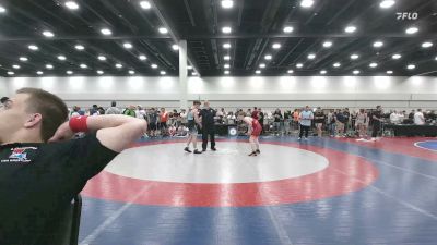 132 lbs Champ. Rd Of 32 - John Winkler, Virginia Team Predator vs James Gray, Roundtree Wrestling Academy