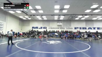 157 lbs Cons. Round 3 - John Reg, Santa Rosa College vs Kaleb Gomez, Lassen College