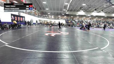 131 lbs Champ. Round 3 - Emily Frost, Iowa vs Thalia Vogelsang, Colorado Mesa University