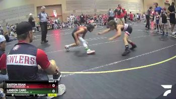 60 lbs Semis & 1st Wrestleback (8 Team) - Easton Egan, Backyard Brawlers vs Landon Caro, Aggression Legionaries