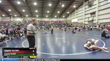 85 lbs Semis & Wb (16 Team) - Ethan Sharp, Emery vs Tanner Telford, Victory