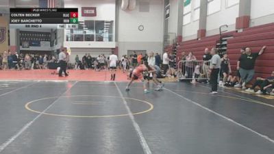 85 lbs Rr Rnd 4 - Colten Becker, Black Fox Wrestling Academy vs Joey Barchetto, Iron Horse Wrestling Club