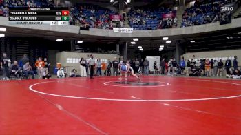 145 lbs Champ. Round 2 - Isabelle Mejia, Unattached vs Gianna Strauss, Unattached