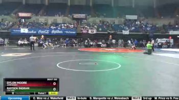 Champ. Round 2 - Rayden Ingram, Live Oak vs Dylon Moore, John Ehret