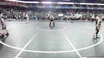 49 lbs Consi Of 8 #2 - Chaz Hartman, Carrollton Youth WC vs Breklin Dowdy, Greater Heights WC