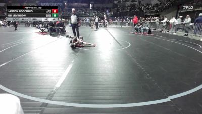 70 lbs Consi Of 16 #2 - Jaxton Bocchino, Apex vs Eli Levinson, Cordoba Trained