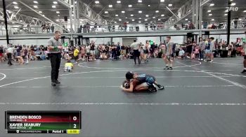 96 lbs Round 1 (6 Team) - Xavier Seabury, Team Gotcha vs Brenden Bosco, Team Ohio