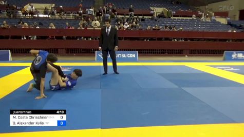 Miguel Costa Chrischner vs Dienekes Alexander Kylis 2024 Pan IBJJF Jiu-Jitsu No-Gi Championship