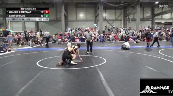 100 lbs Cons. Round 2 - Walker D Metcalf, The Best Wrestler vs Sawyer Blue, Slyfox