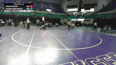 215 lbs Semifinal - Jesse Howard, Crescent vs Jayden Jones-Wertz, Powdersville