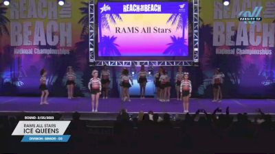 RAMS All Stars - ICE QUEENS [2023 L4 Senior - D2 3/25/2023] 2023 ACDA Reach the Beach Grand Nationals - DI/DII