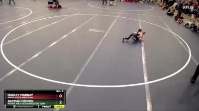 Champ. Round 1 - Bastian Hennig, Rogers Area Youth Wrestling Club vs Oakley Murray, Anoka Youth Wrestling