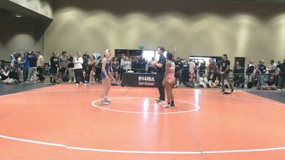 100 lbs Quarters - Carson Robertson, Club Venom vs Carly Jox, South Hills Wrestling Academy