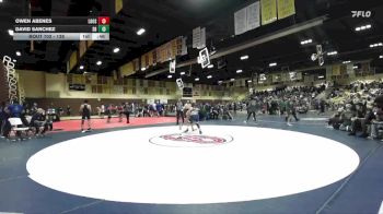 138 lbs Cons. Round 3 - David Sanchez, South Bakersfield vs Owen Abenes, Los Osos