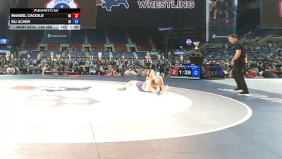 106 lbs Cons. Rd Of 64 - Manuel Cacoilo, California vs Eli Acker, Arizona