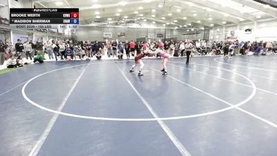 155 lbs Champ. Rd Of 32 - Madison Sherman, Sons Of Atlas Wrestling Club vs Brooke Werth, Komanda Vasili Wrestling Club
